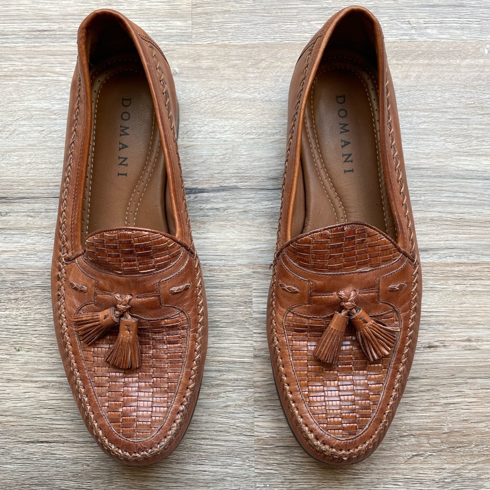 Domani Leather Shoes Loafers Johnston and Murphy